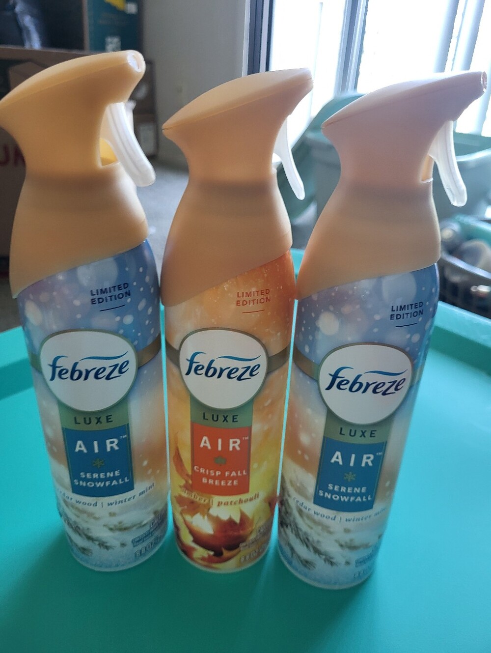 Febreze Luxe Air Spray Trio